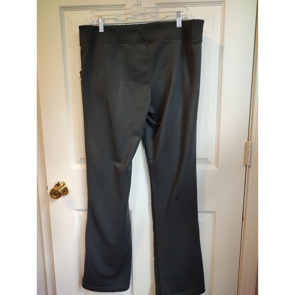 Nike Women's Size XL Athletic Pants Sweatpants Gray Bootcut Pockets Drawstring - Picture 4 of 9